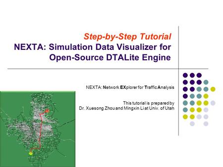 NEXTA: Network EXplorer for Traffic Analysis