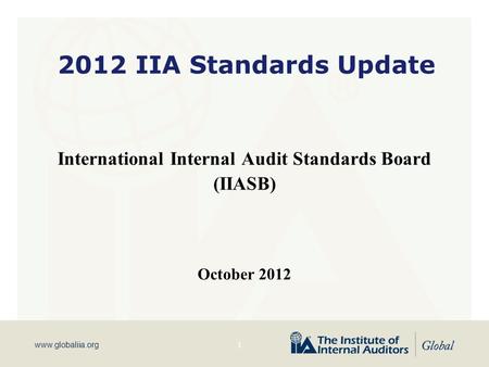 International Internal Audit Standards Board