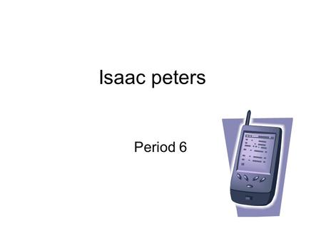 Isaac peters Period 6. Used to take pictures of moments I want to remember To remember the times I go and I want show friends and family the good times.