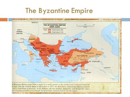 The Byzantine Empire.