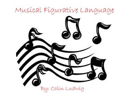 Musical Figurative Language