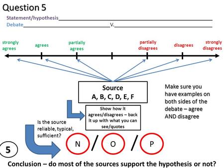 Statement/hypothesis_______________________________________________________ Debate_______________________________V.___________________________________.