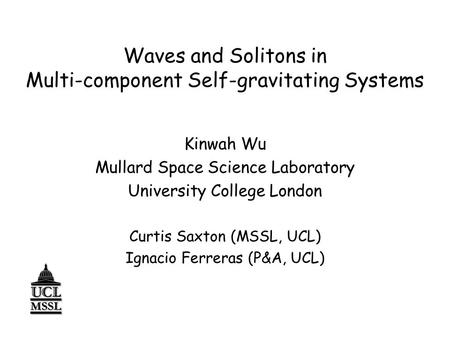 Waves and Solitons in Multi-component Self-gravitating Systems