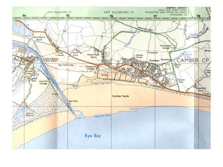 How has human activity affected the dunes at Camber? Introduction Location – Where are the dunes? What is their area? What land uses are around them?