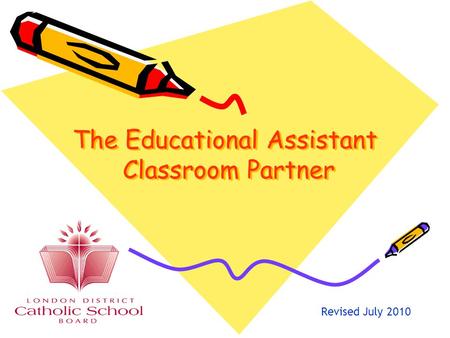 The Educational Assistant Classroom Partner