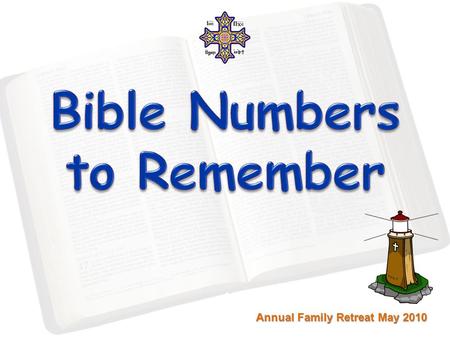 Annual Family Retreat May 2010. The Pentateuch: 1 st 5 books of the bible Genesis, Exodus, Leviticus, Numbers, and Deuteronomy. Written.