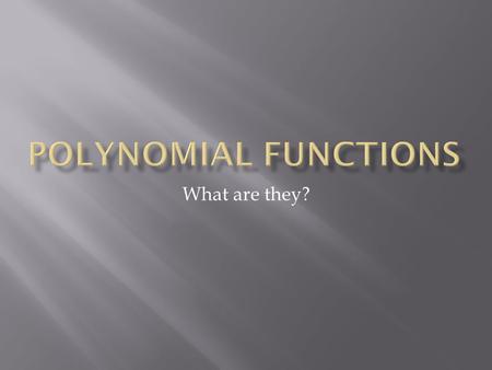 What are they?.  Transformations: are the same as transformations for any function  y = a f(k(x-d)) + c  Reflections occur is either a or k are.