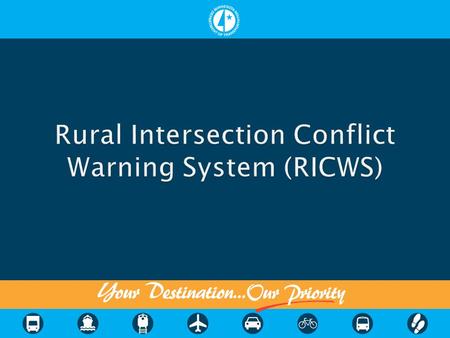  Crashes at rural STOP controlled Intersections  Primary cause where drivers stopped before entering: