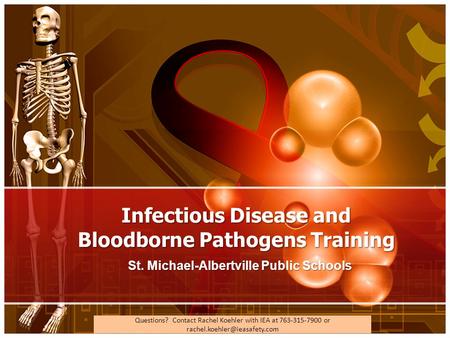 Infectious Disease and Bloodborne Pathogens Training