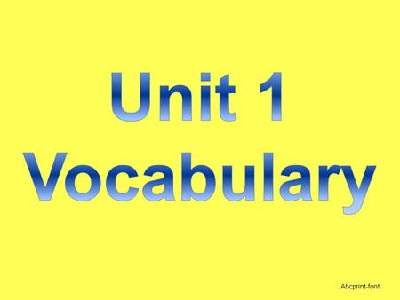 Abcprint-font. An animal is a living creature. Ex. Dogs, cats, birds, insects and fish are all animals. Unit 1: Week 1 anima l.