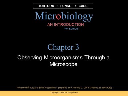 Observing Microorganisms Through a Microscope