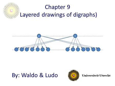 Chapter 9 (Layered drawings of digraphs) By: Waldo & Ludo uv.