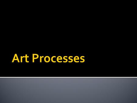  Medium- The materials used to create an artwork. (plural form-Media)  2 Dimensional Art - Art existing on a flat surface with only length and height.