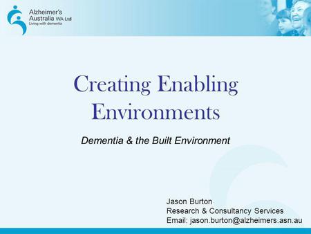 Creating Enabling Environments