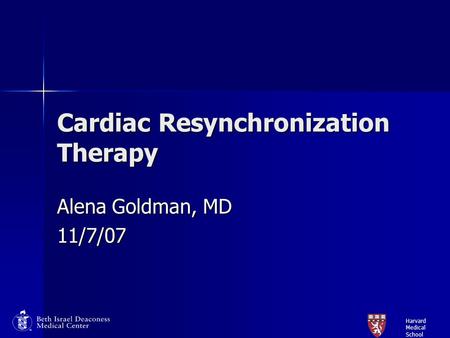 Cardiac Resynchronization Therapy