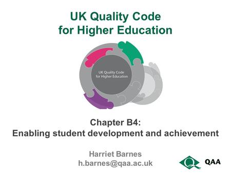 UK Quality Code for Higher Education