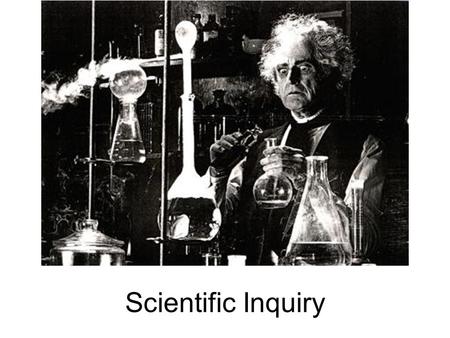 Scientific Inquiry.