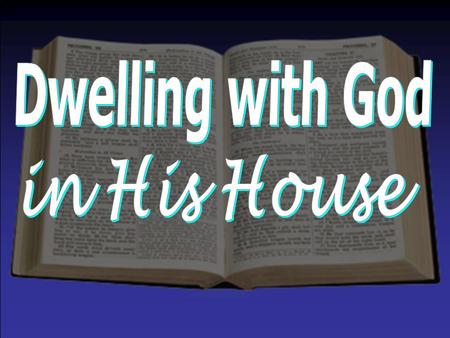 God dwells –On high – Psa. 113:5 –In His holy hill – Psa. 15:1 –In the heavens (high & above all) – Psa. 123:1 Yet, He is not far from us! – Acts 17:27.