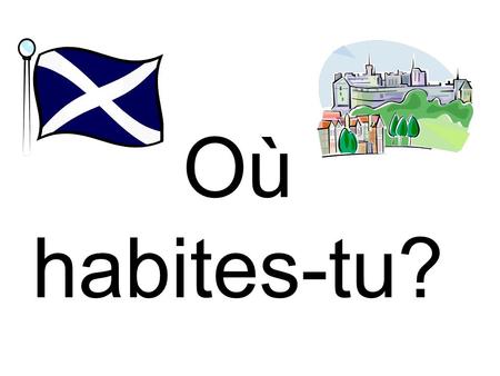 Où habites-tu?.