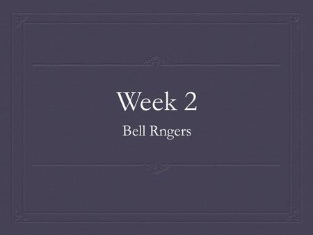 Week 2 Bell Rngers. 1-13-14  CNN Student News CNN Student News  In the video, we hear one economist describe the current state of the U.S. economy as.