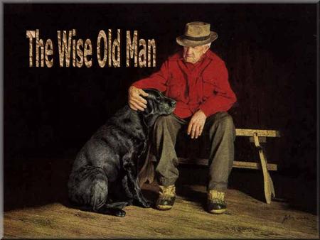 A man of 92 years, short, very well- presented, who takes great care in his appearance, is moving into an old people’s home today. After waiting several.