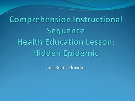 Just Read, Florida!. Step One Topic Question Before reading: Do we have the right to destroy other life forms that cause us harm? 3.