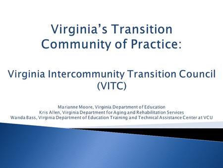 A Community of Practice (CoP) is a group of people who:  share a craft or profession, and  come together to share that common interest.