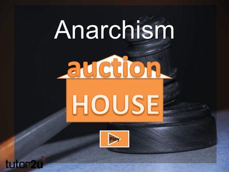 Play Anarchism The title of Stirner’s book 1 Nihilists believe in this 2 Rothbard’s first name 3 Group that believes that humans are social 4 Group who.