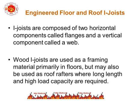 Engineered Floor and Roof I-Joists