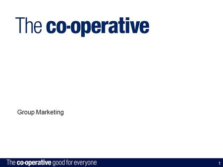 1 Group Marketing. Numerous logos The cloverleaf has only been around in use for around 40 years and we don’t even always use it.