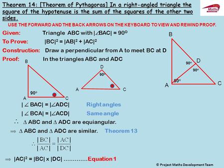 © Project Maths Development Team