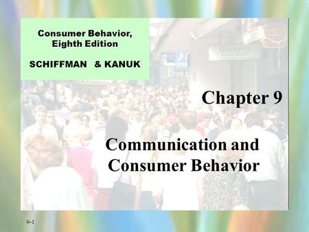 Communication and Consumer Behavior