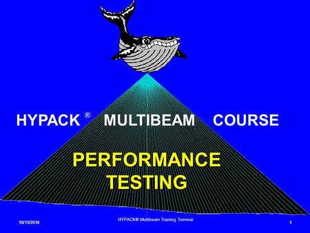 HYPACK® Multibeam Training Seminar