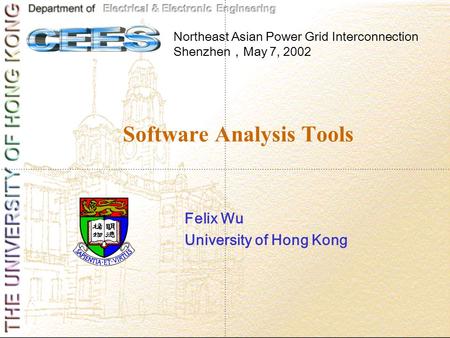 Software Analysis Tools