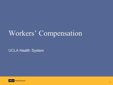 Workers’ Compensation