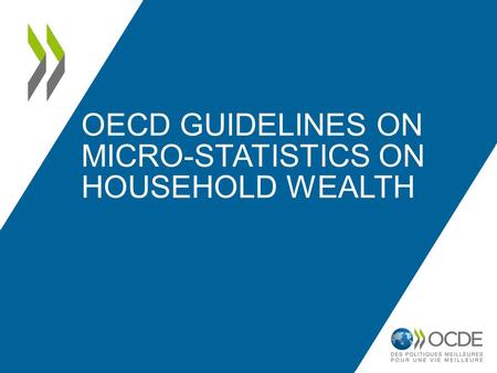 OECD Guidelines on MICRO-STATISTICS ON HOUSEHOLD WEALTH