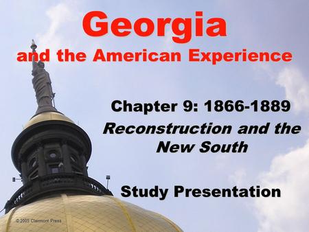 Georgia and the American Experience