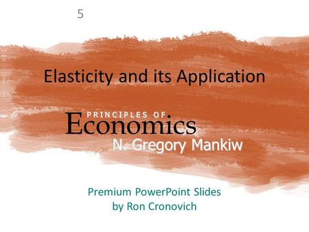 Elasticity and its Application