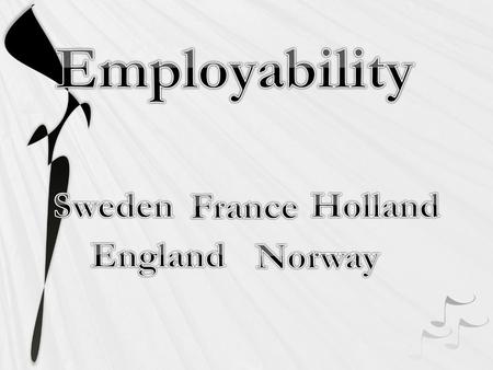 Short description of project ” What can we do in schools for young people to be more employable when they go out in Labor” We visit each other. During.