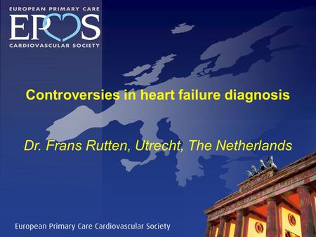 Controversies in heart failure diagnosis