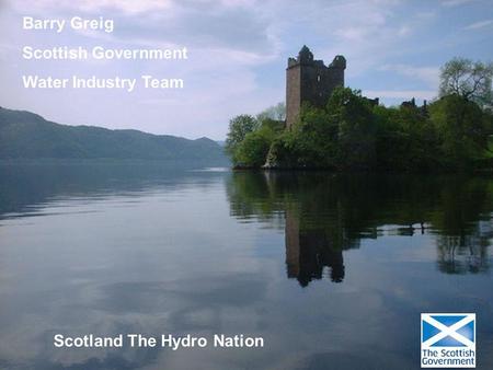 Scotland The Hydro Nation