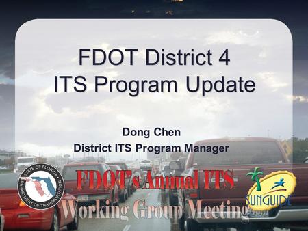 FDOT District 4 ITS Program Update