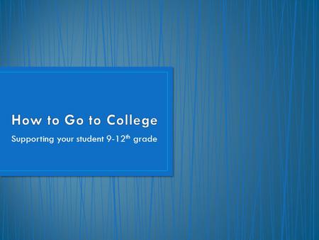 Supporting your student 9-12 th grade. Hazen’s High School Guidance Counselors: A-E:Christi Leick F-Li: Brenda Day Lo-Ri:Brian Creeley Ro-Z:Rita Silva-Ponds.