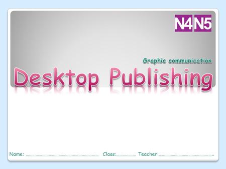 Graphic communication