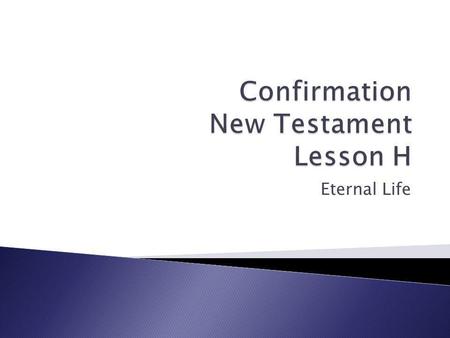 Eternal Life. There once was a Rabbi who, overcome with a sense of humility before God’s wonderful creation, threw himself before the altar of the temple.