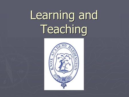 Learning and Teaching. Individual Task In YOUR opinion, what is the most important contribution YOUR subject can make to the development of the whole.