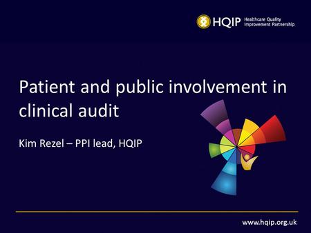 Patient and public involvement in clinical audit