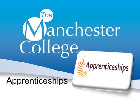 Apprenticeships.