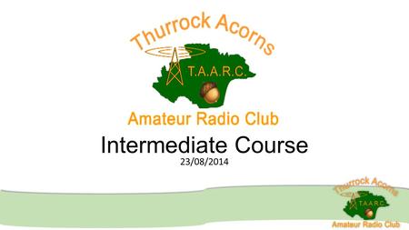 Intermediate Course 23/08/2014. This week.. Introduction to Intermediate Course Safety Soldering Construction of Simple DC Circuit.