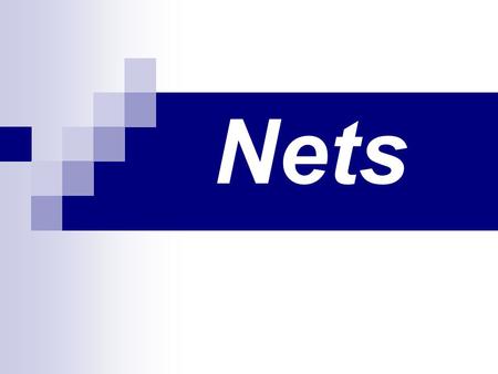 Nets. The Cuboid CC B B A A Summary: 1.3 pairs of equal faces 2.Equal heights when folded 3.Tabs on alternate edges.